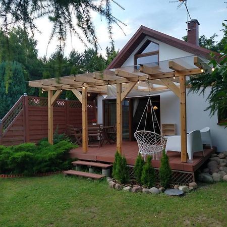 "Pod Swierkami" Domek Letniskowy Kubus 2 Wiselka-Domek Z Kominkiem- 3 Sypialnie, Salon, Kuchnia Виселка Экстерьер фото