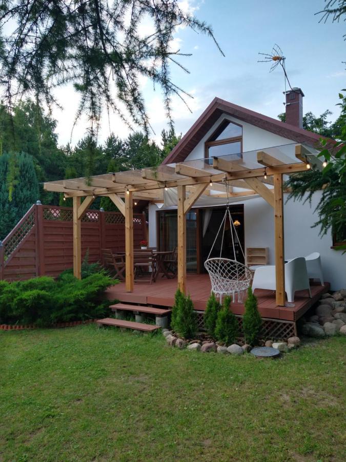 "Pod Swierkami" Domek Letniskowy Kubus 2 Wiselka-Domek Z Kominkiem- 3 Sypialnie, Salon, Kuchnia Виселка Экстерьер фото